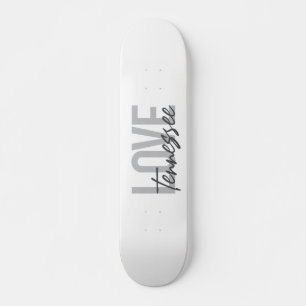 Skateboard Moderno, simple, moda, diseño urbano Love Tennesse