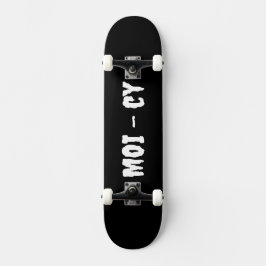 Skateboard MOI - cy Komplettboard in schwarz