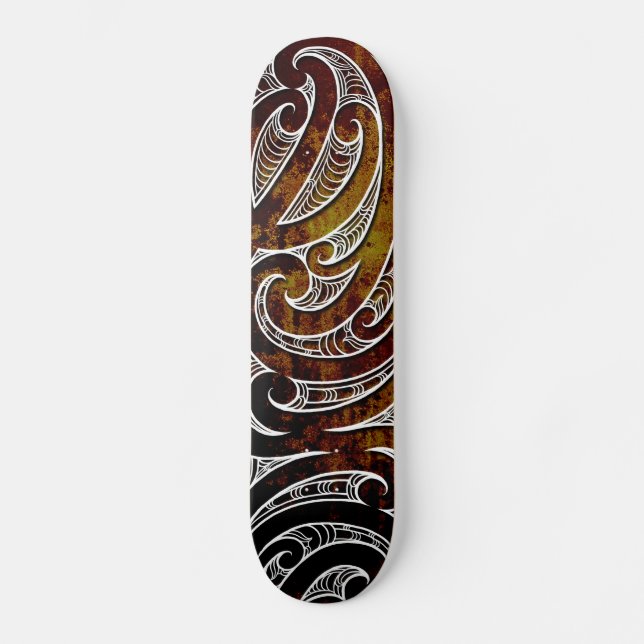 Skateboard Moko Style Deck (Anverso)