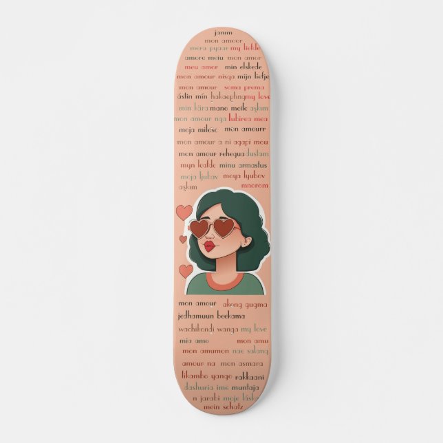 Skateboard Mon Amour (Anverso )