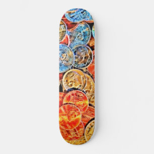 Skateboard Moneda cargada