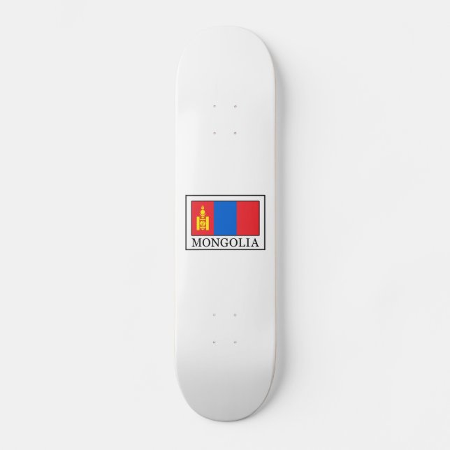 Skateboard Mongolia (Anverso)