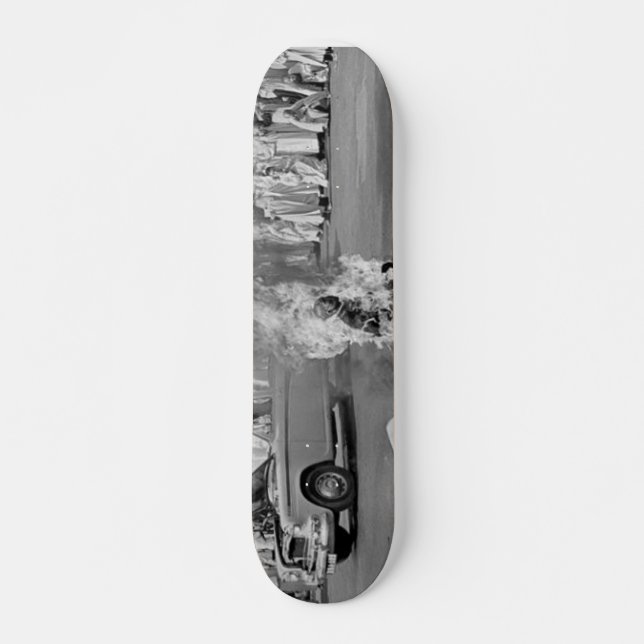 Skateboard Monje ardiente (Anverso )