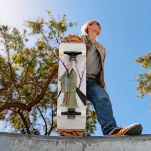 Skateboard monje budista