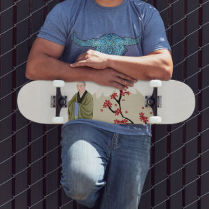 Skateboard monje budista