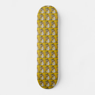 Skateboard Monkey Circus Art