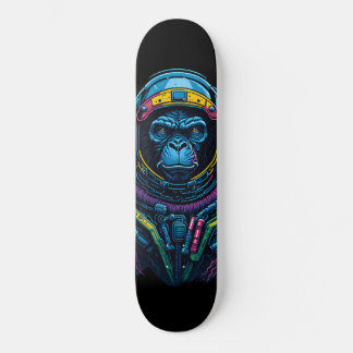 Skateboard mono astronauta