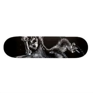 Skateboard Mono de los Undead con la armónica