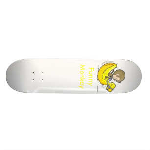 Skateboard Mono divertido