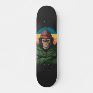 Skateboard Mono enojado verde