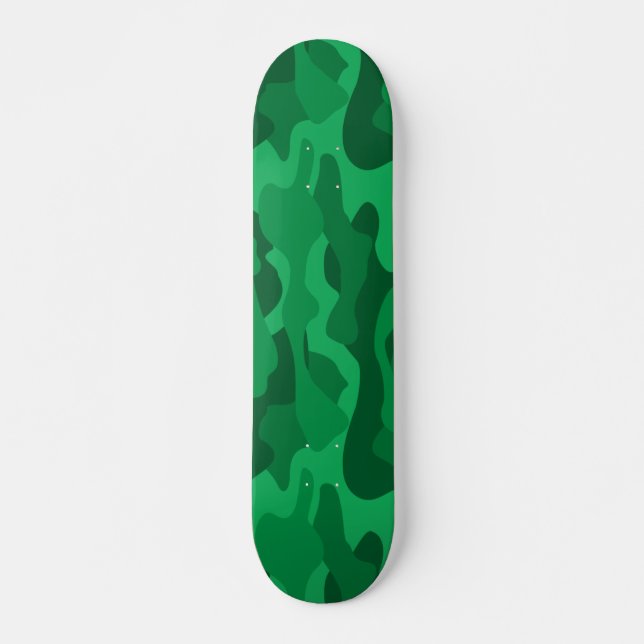 Skateboard Monocolor verde español (Anverso )
