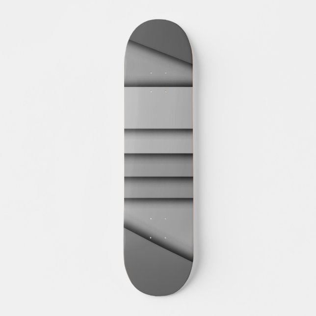Skateboard Monocromo moderno (Anverso )