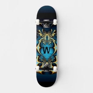 Skateboard Monograma de bolas místicas