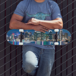 Skateboard Monogramación del Skyline de San Diego