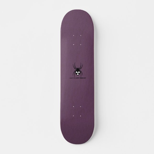 Skateboard "Monopatín de la soda de la uva" (Anverso )