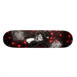 Skateboard "Monopatín de McGee de los cráneos"