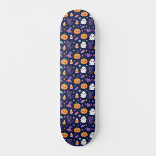 Skateboard Monos de Halloween lindos
