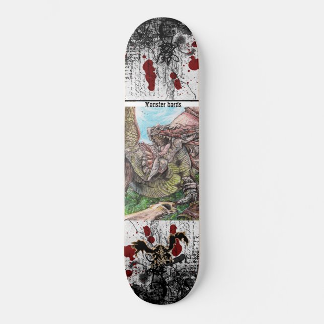 Skateboard monster bords batlle (Anverso)