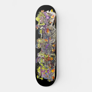 Skateboard Monster Rally SPOOK RODS Skate Decks
