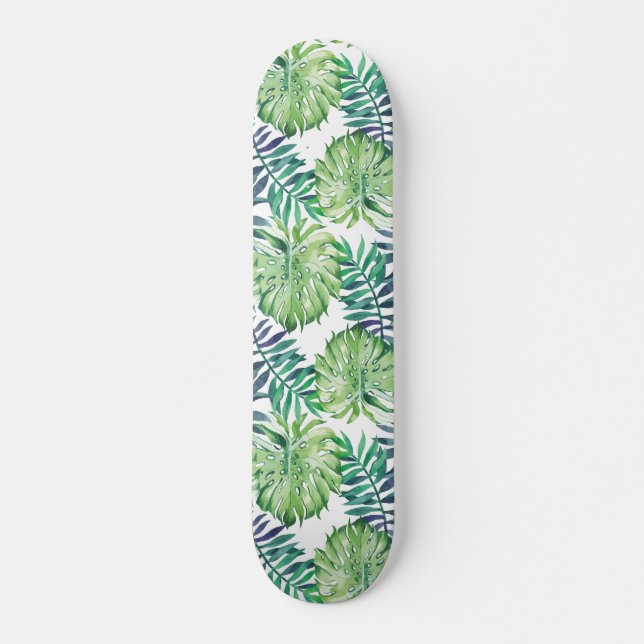Skateboard Monstera deliciosa hawaiana (Anverso )