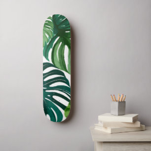 Skateboard Monstera Leaves acuáticas