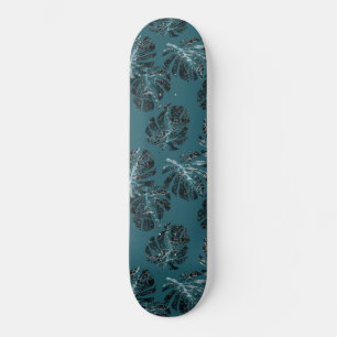 Skateboard Monstera Leo Estampado Animal Glam 1
