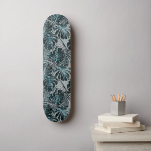 Skateboard Monstera Palma Leo Estampado Animal Glam 2