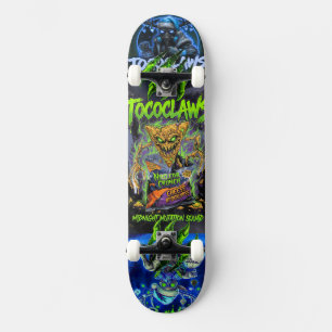 Skateboard Monstruo de Aplastamiento Nuclear Toxoclaws Muta