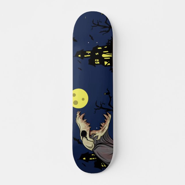 Skateboard Monstruo del cráneo (Anverso )