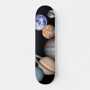 Skateboard Montaje del Sistema Solar Fotos de Planetas JPL