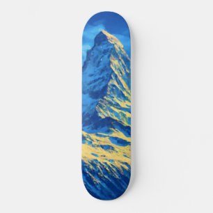 Skateboard Montaña de Alpes de Matterhorn