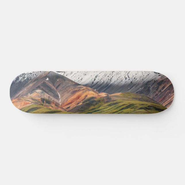Skateboard Montaña policromada, Denali NP, Alaska (Horz)