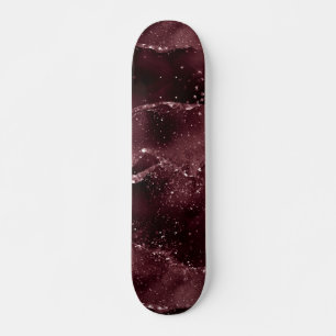 Skateboard Moody Agate   Wine Bordeaux Sangria Merlot Maroon