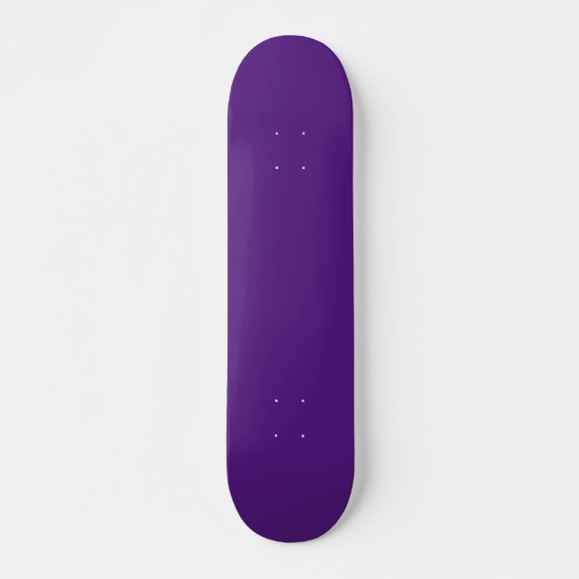Skateboard Morado Muerto, Rum, Rosa De Moda, (Anverso )