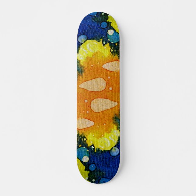 Skateboard Mortalidad Policromópica (Anverso )