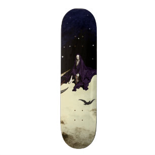 Skateboard Mortalidad y la luna