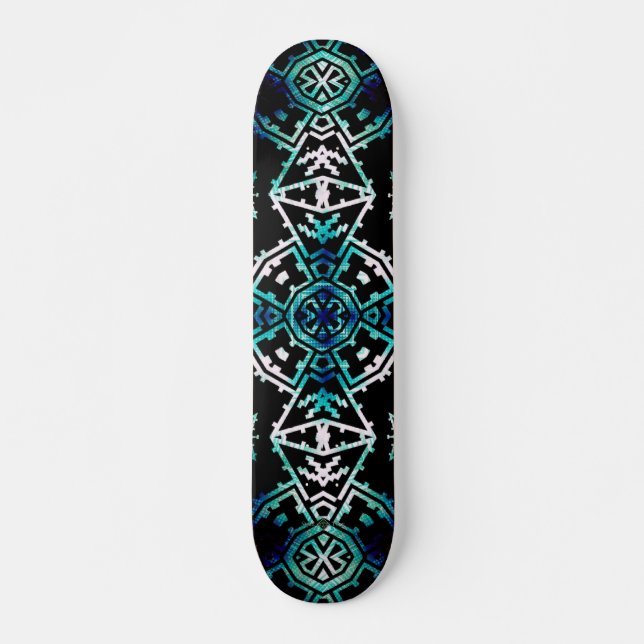 Skateboard Mosaic Soundwave Cross (Anverso )