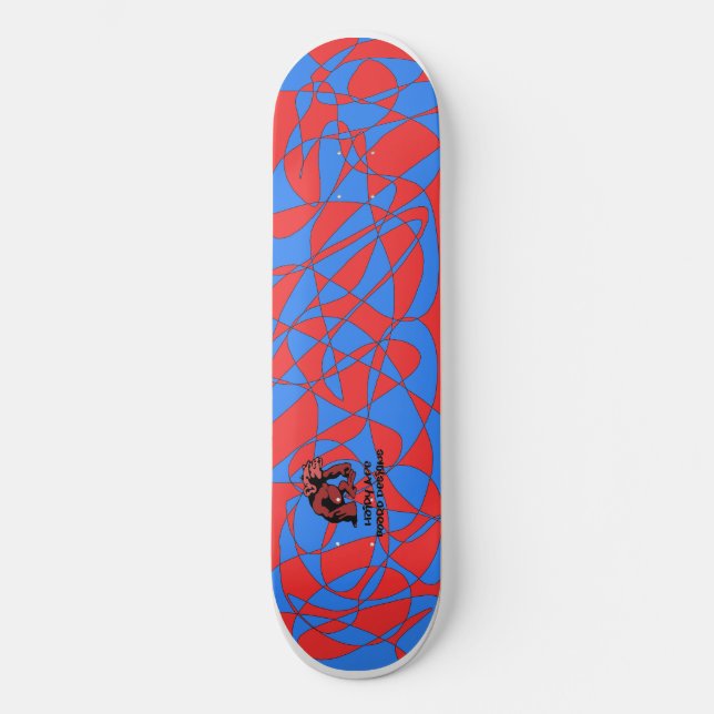 Skateboard Mosaico (Anverso)