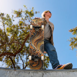Skateboard Mosaico 3D - Cubierta de Arte de Vórtic