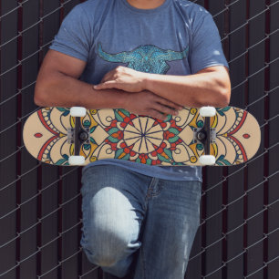 Skateboard Mosaico árabe marroquí