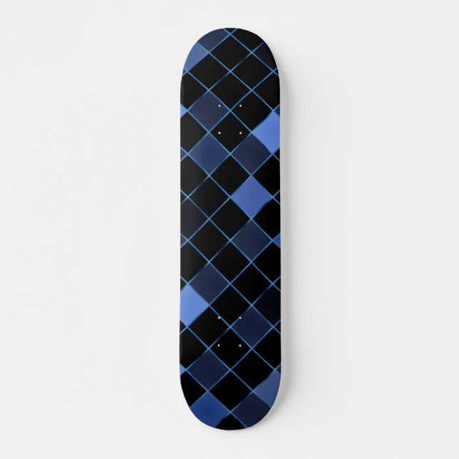 Skateboard Mosaico en vidrio 6 (Anverso )