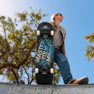 Skateboard MOTIVATIONALISM© Master Your Mind_
