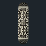 Skateboard Motivo de Mandala en blanco y negro por Vision Stu<br><div class="desc">Un motivo de mandala en blanco y negro llevado por Vision Studio. Mandala es una palabra sánscrita para el círculo y representa al universo en el hinduismo y el budismo. Se supone que Mandalas tiene un efecto tranquilizador en la gente, así que si quieres un poco de calma en tu...</div>