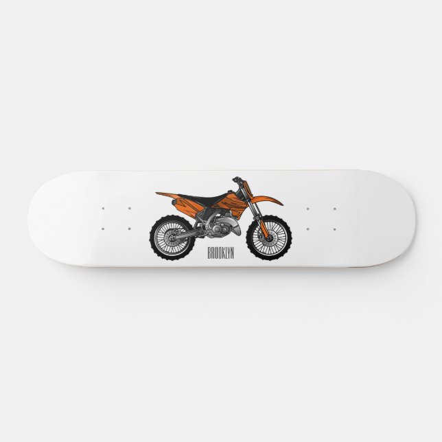 Skateboard Motocicleta sucia fuera de carretera / motocross p (Horz)
