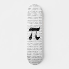 Skateboard Muchos dígitos de la constante matemática de Pi