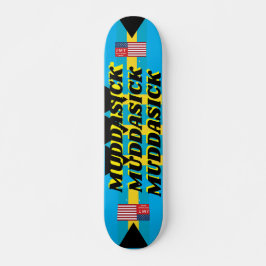 Skateboard MUDDASICK JMT 7 Placa de patinaje de 3/4"