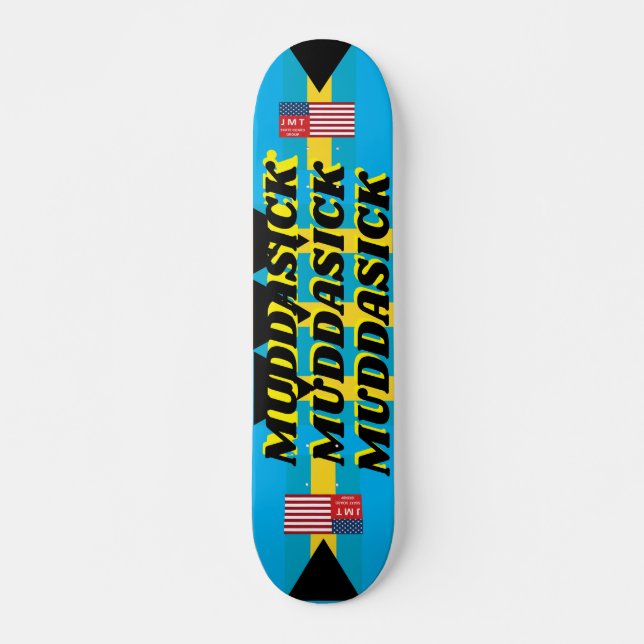 Skateboard MUDDASICK JMT 7 Placa de patinaje de 3/4" (Anverso )