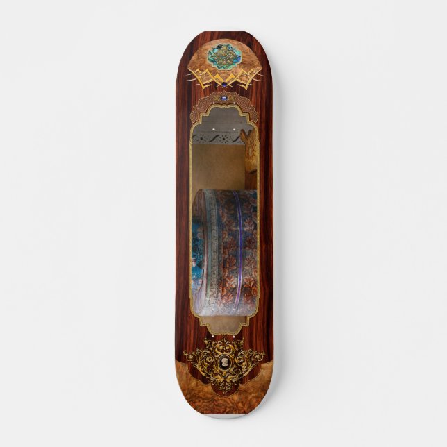 Skateboard Muebles - Cajas de sombreros con oleaje (Anverso )