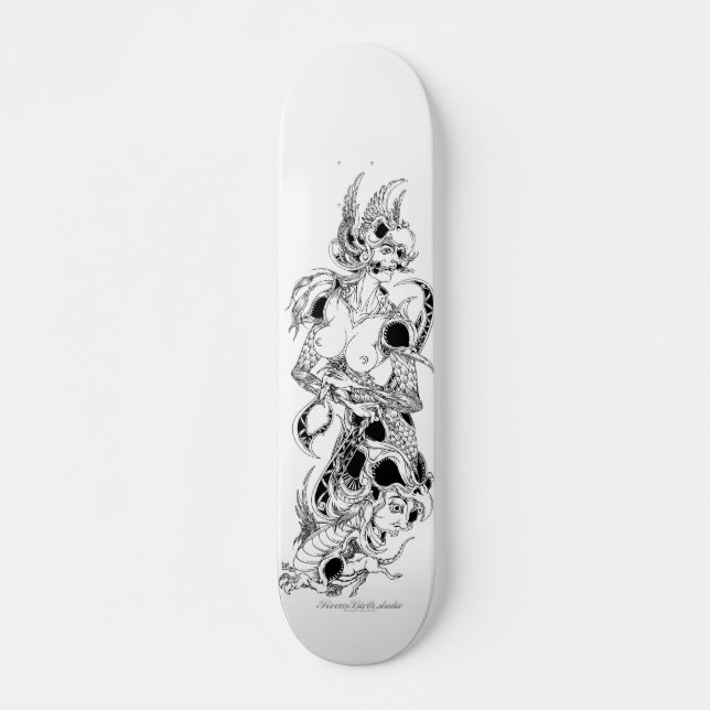 Skateboard muerte del alma del pájaro (Anverso )