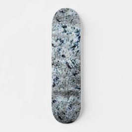 Skateboard Muito Rústico fungo prateado sujo de carbono